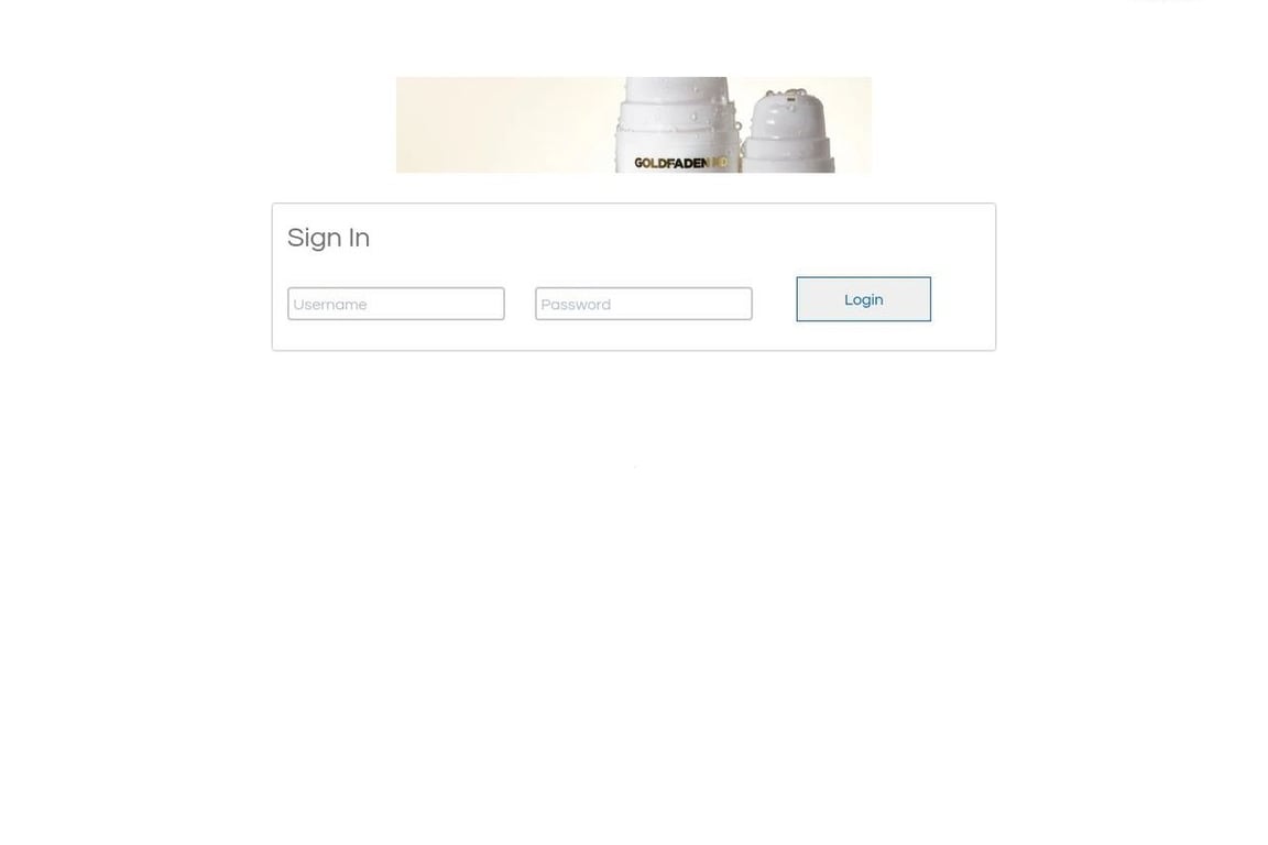 Goldfaden MD affiliate program signup page