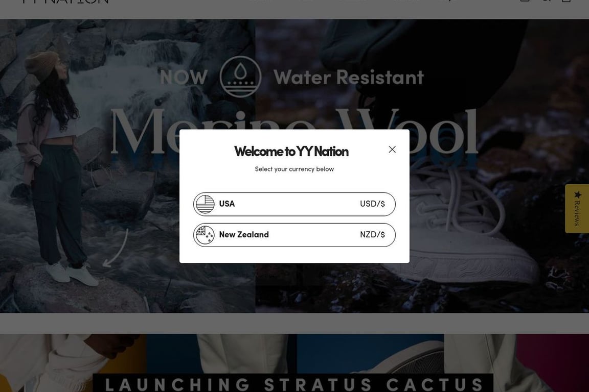 YY Nation homepage