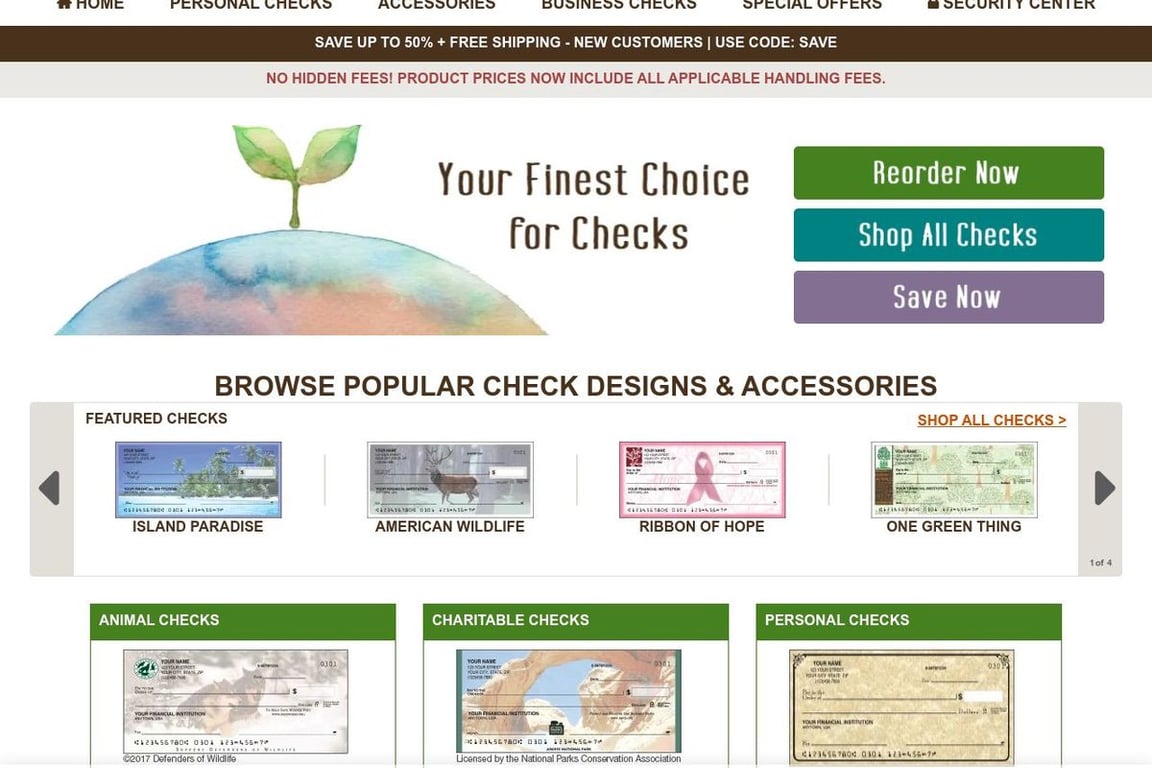 Check Gallery homepage