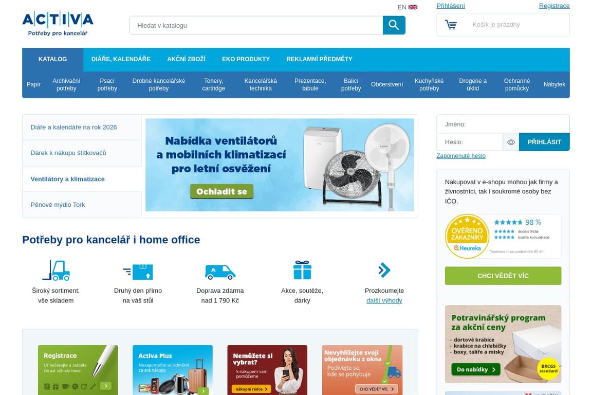Activa_Activacek homepage