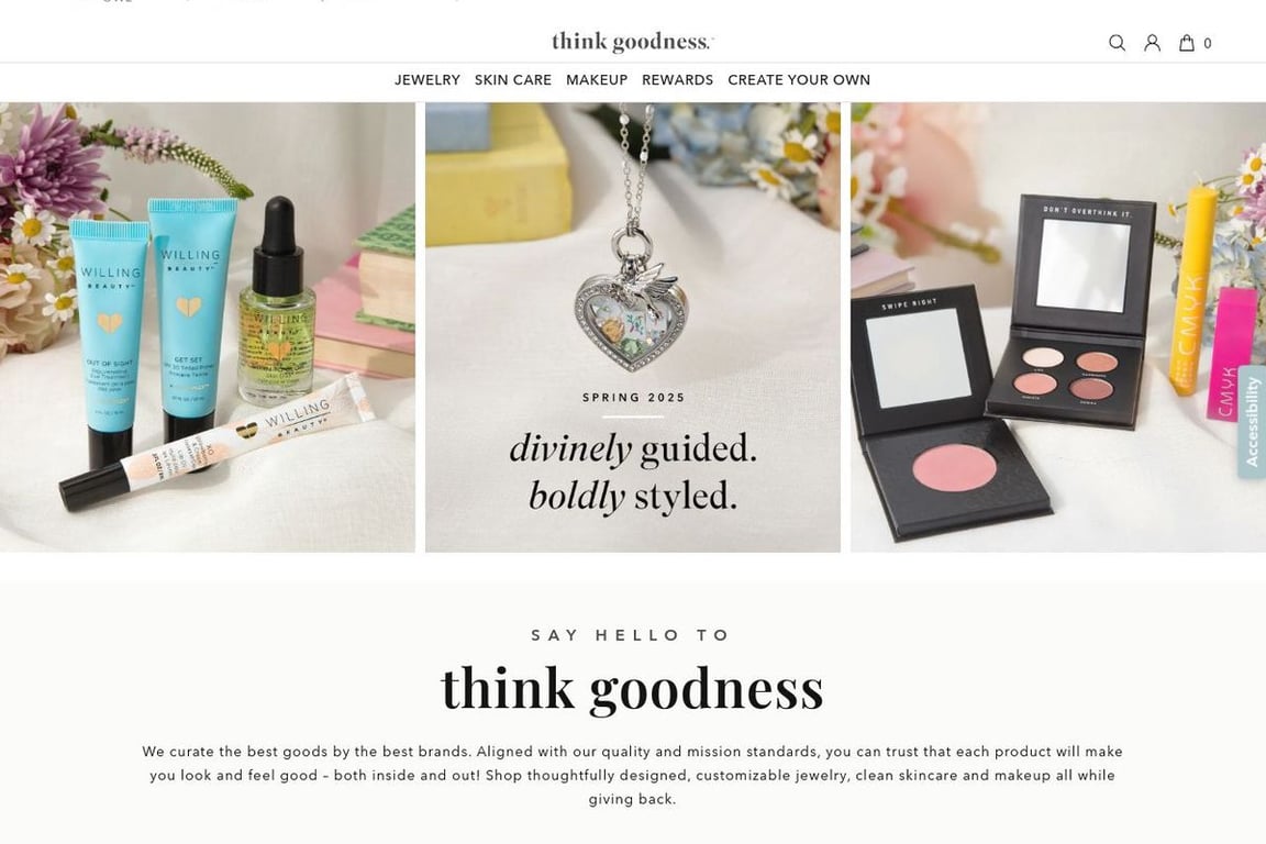 Origami Owl homepage