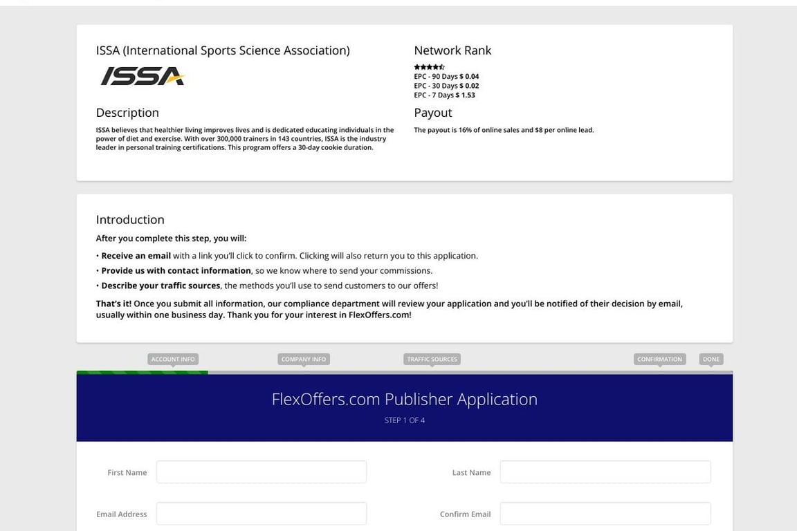 ISSA (International Sports Science Association) Affiliate Program ...