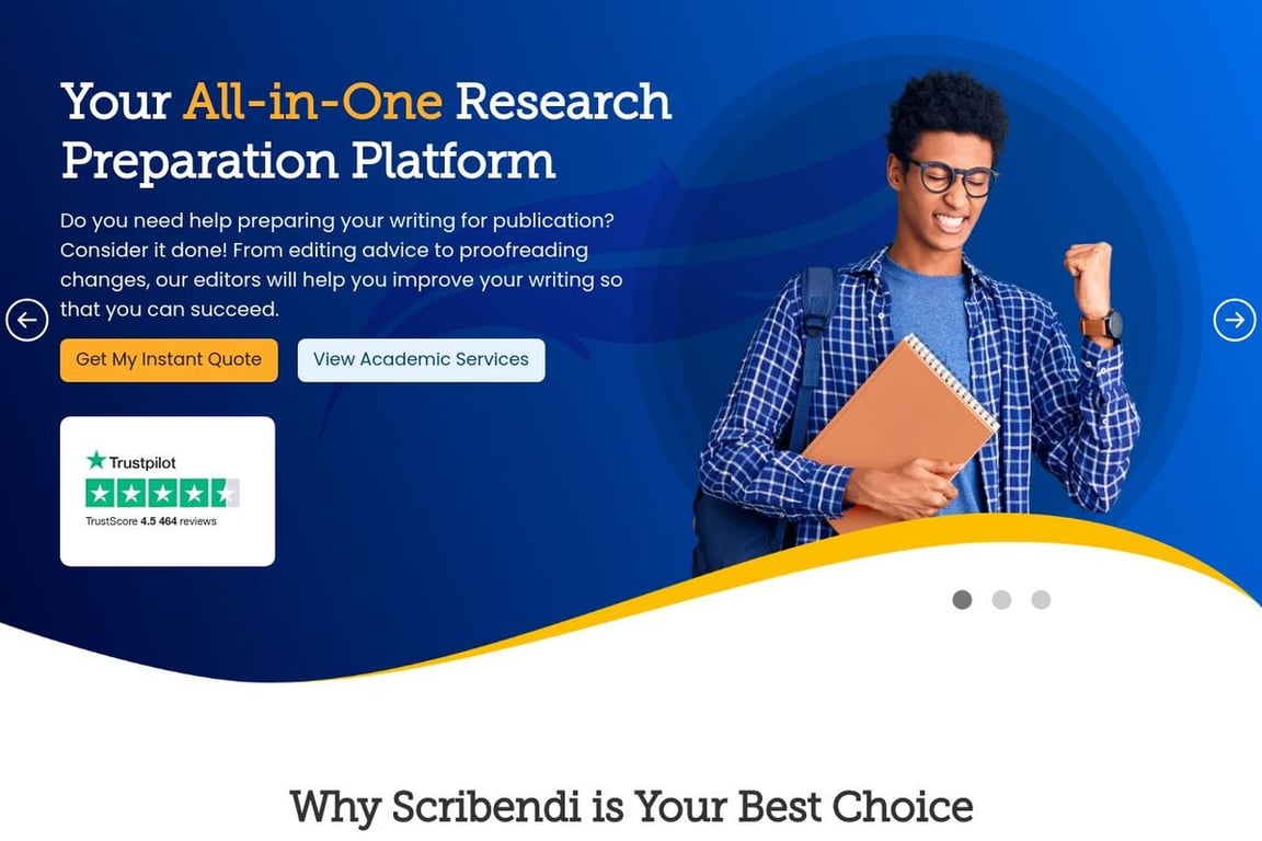 Scribendi homepage