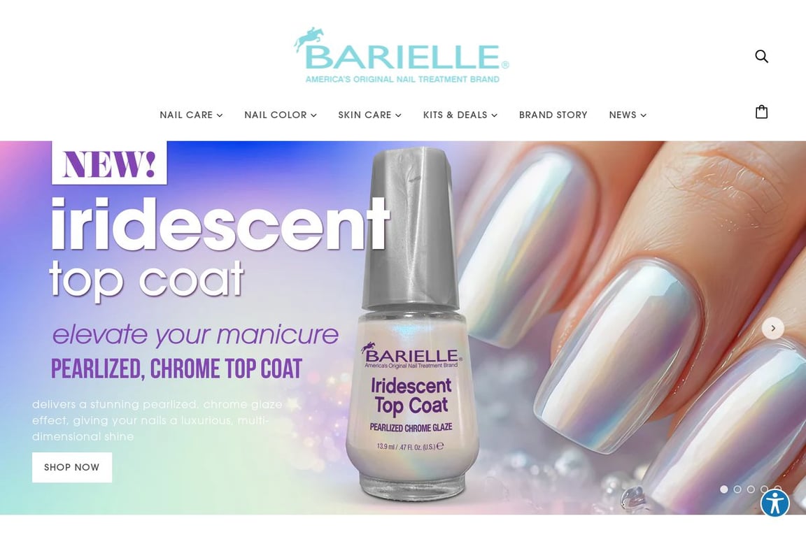 Barielle homepage