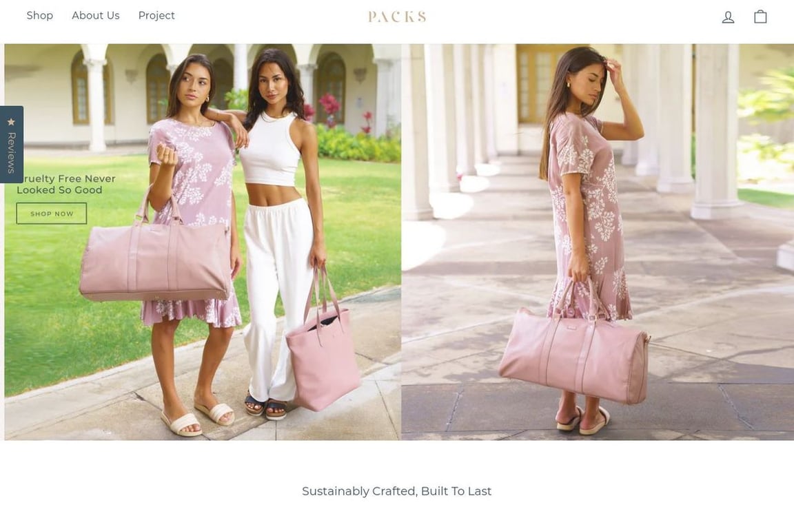 Packs Project homepage