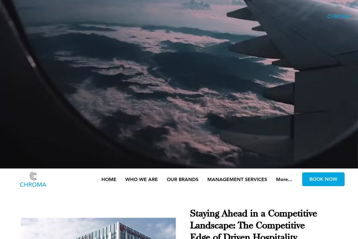 Chroma Hospitality US homepage