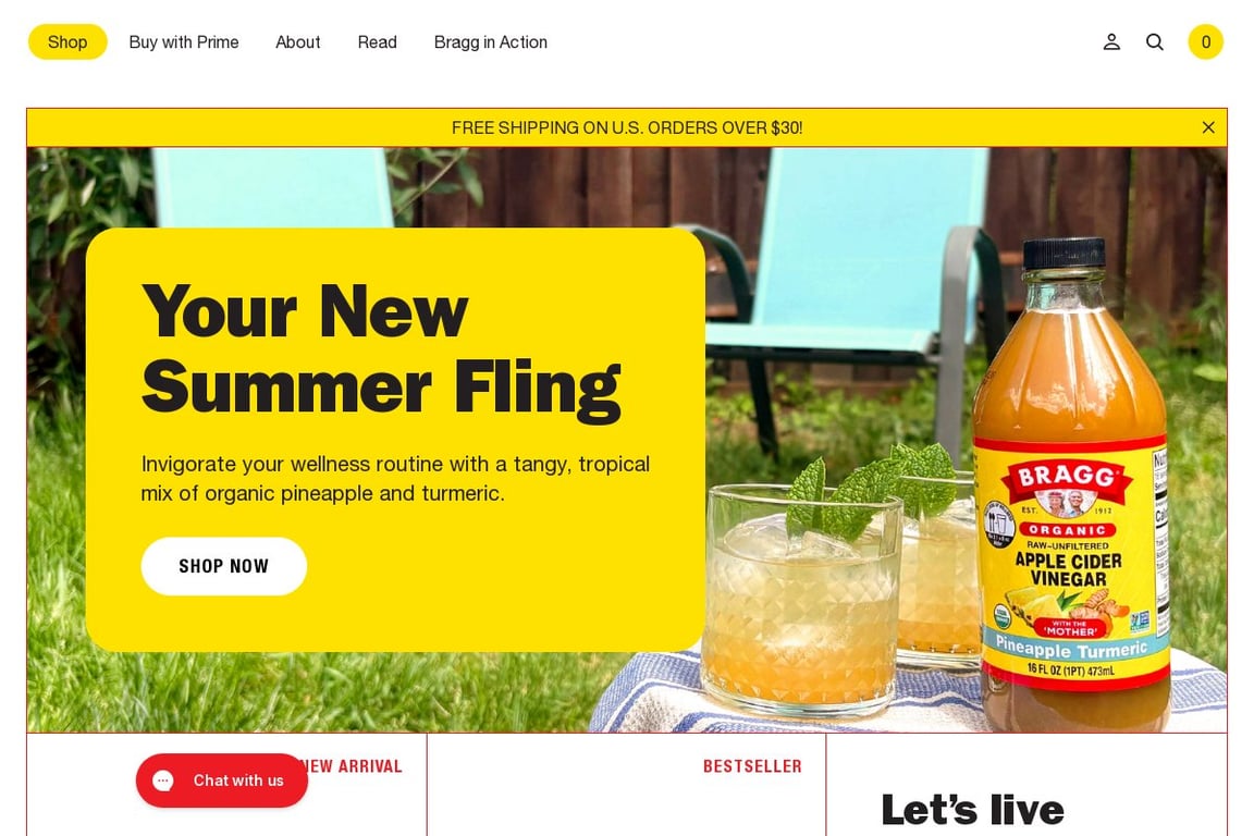 Bragg homepage