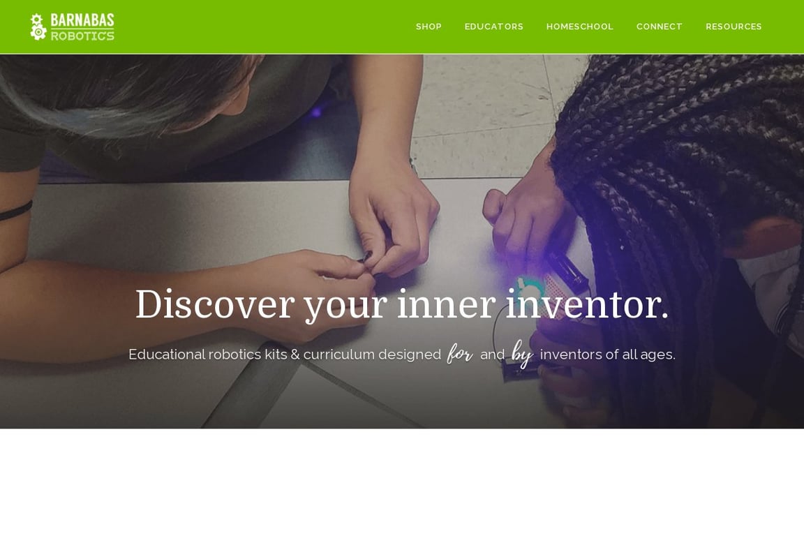 Barnabas Robotics homepage