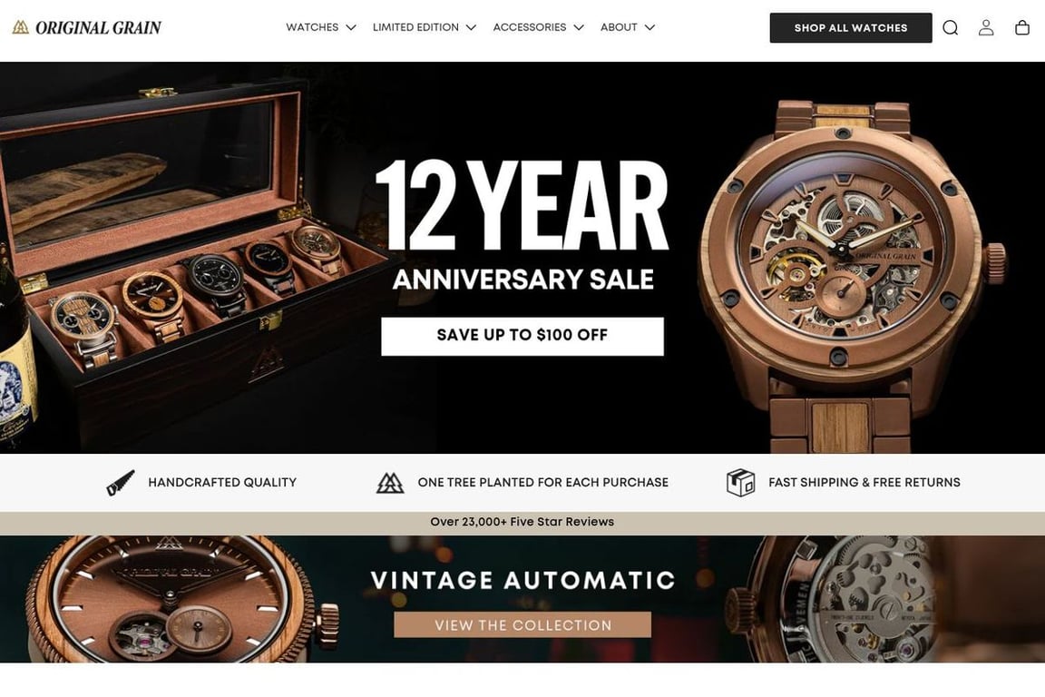 Original Grain Preferred homepage