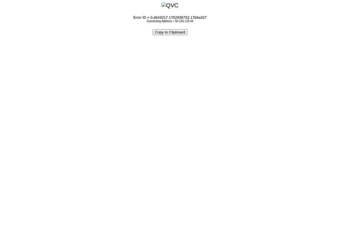 QVC.com homepage