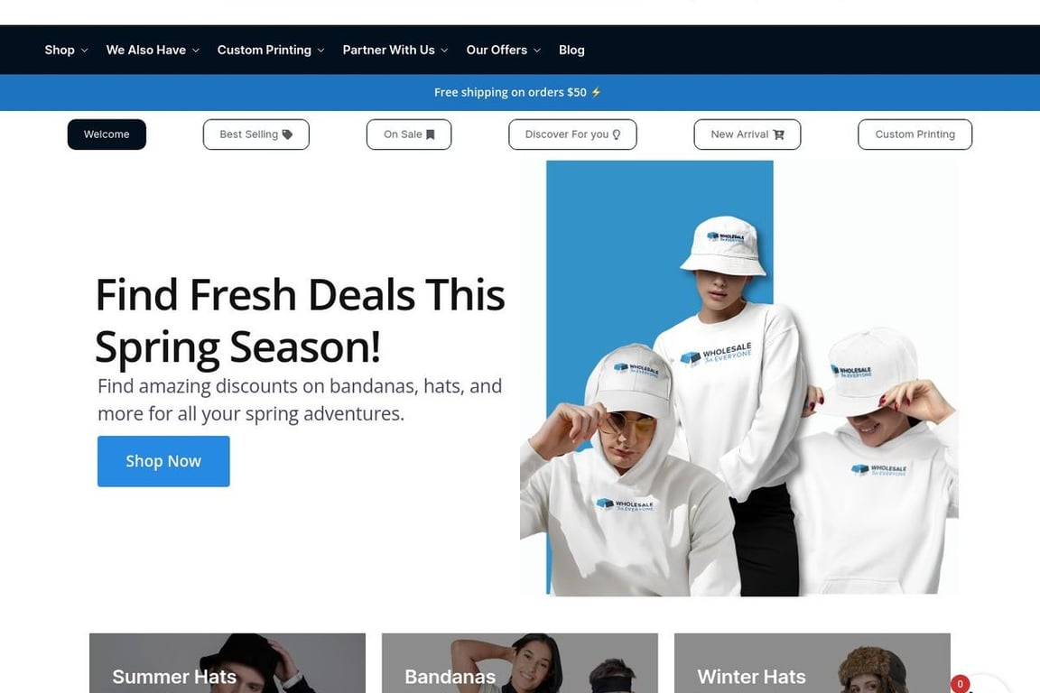 Wholesale for Everyone Preferred homepage