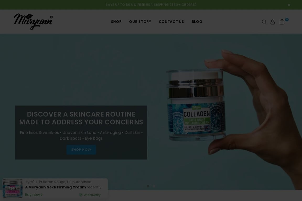 Maryann homepage