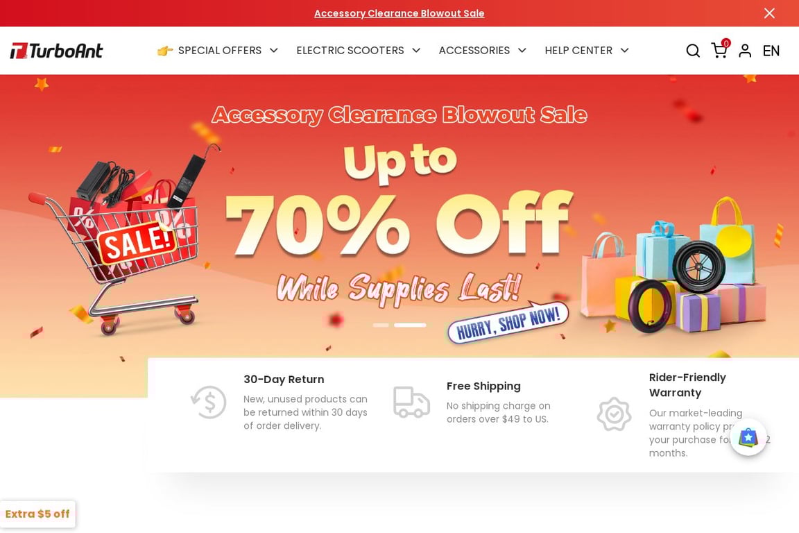 Turboant homepage