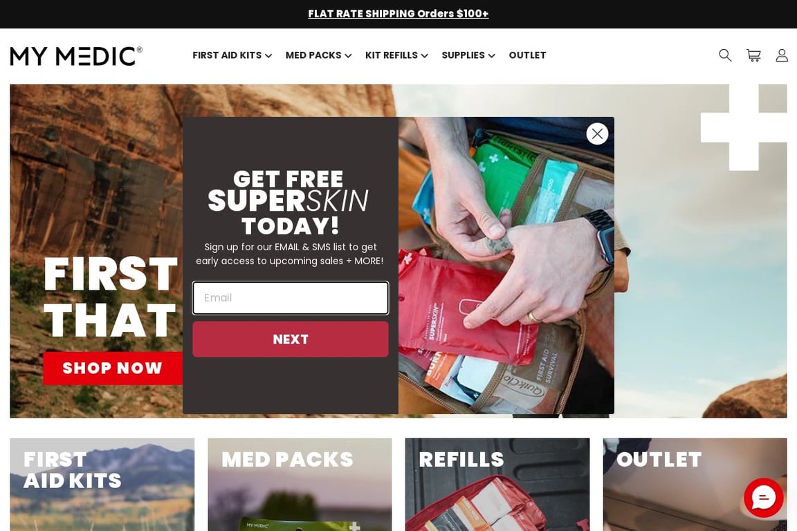 MyMedic homepage