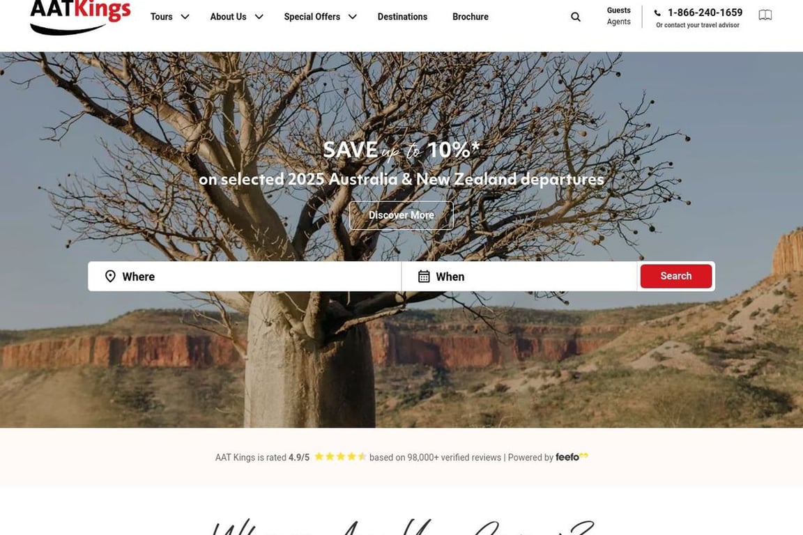 AAT Kings homepage