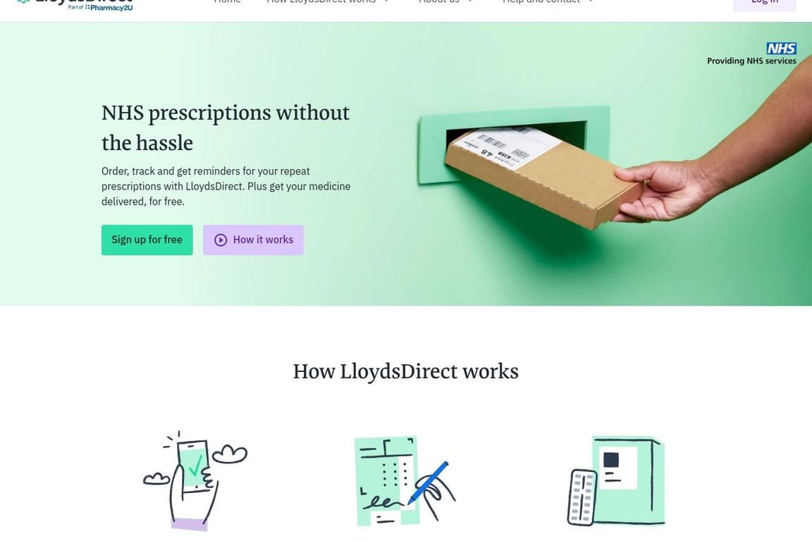 Echo Pharmacy homepage