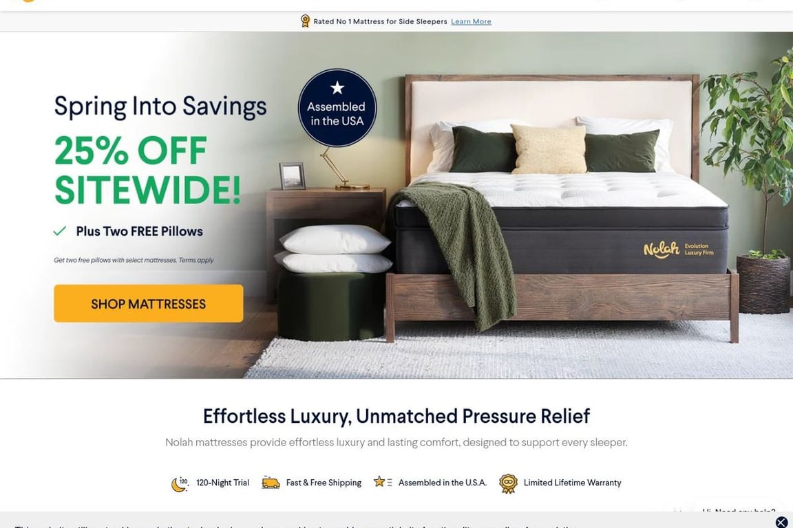 Nolah homepage