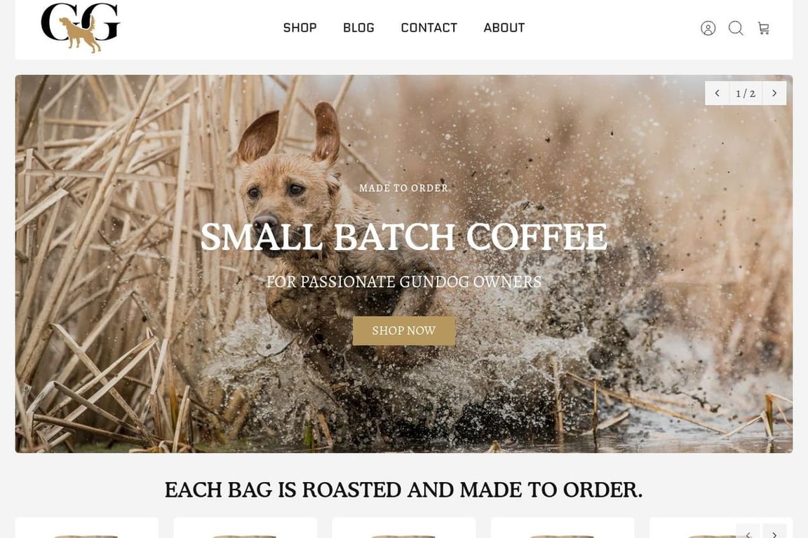 Gundog Grind homepage