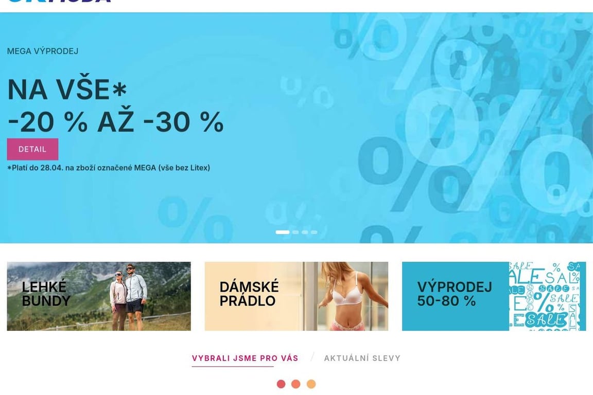 OK-moda homepage