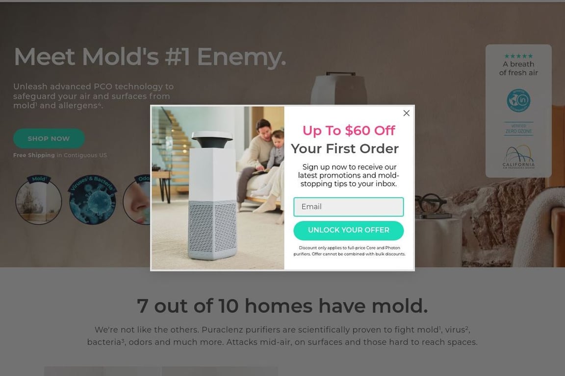 Puraclenz homepage