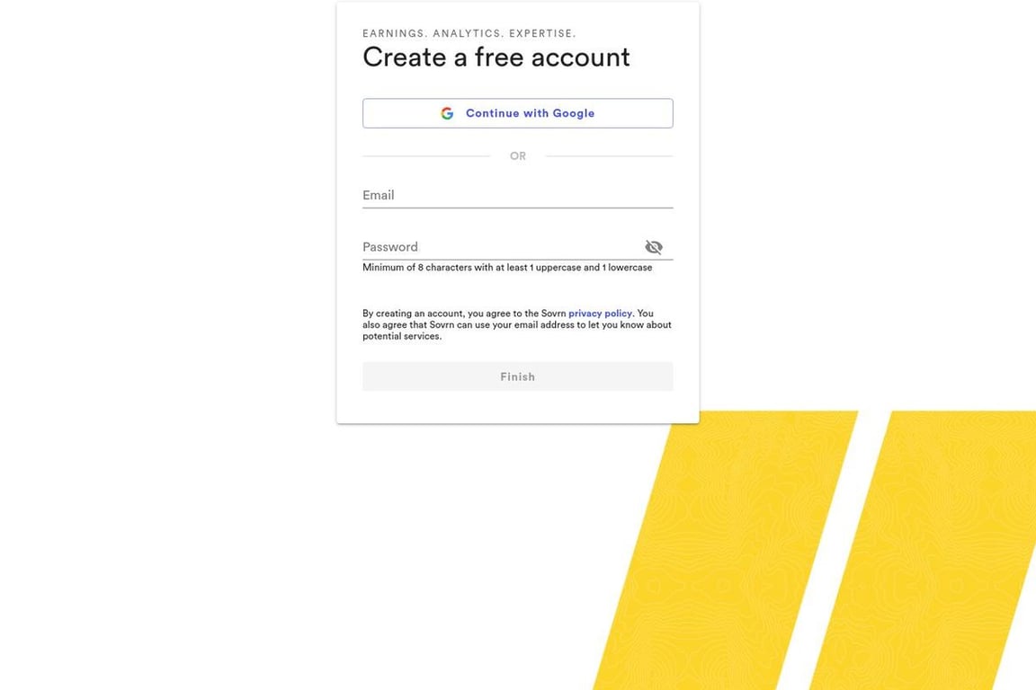 Headspace affiliate program signup page