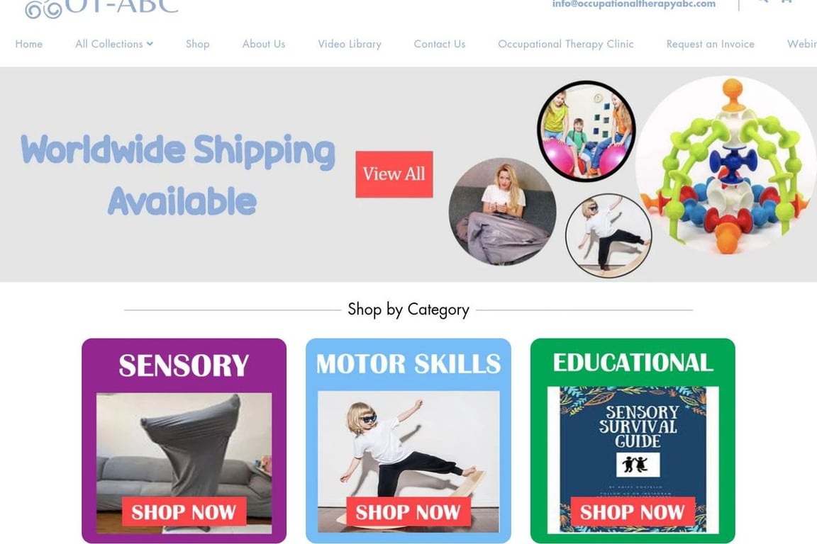 Occupational Therapy ABC homepage