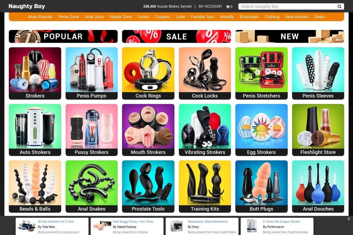 Naughty Boy homepage