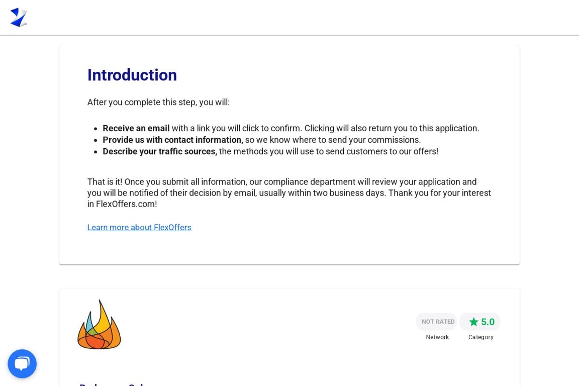 Barbeques Galore affiliate program signup page