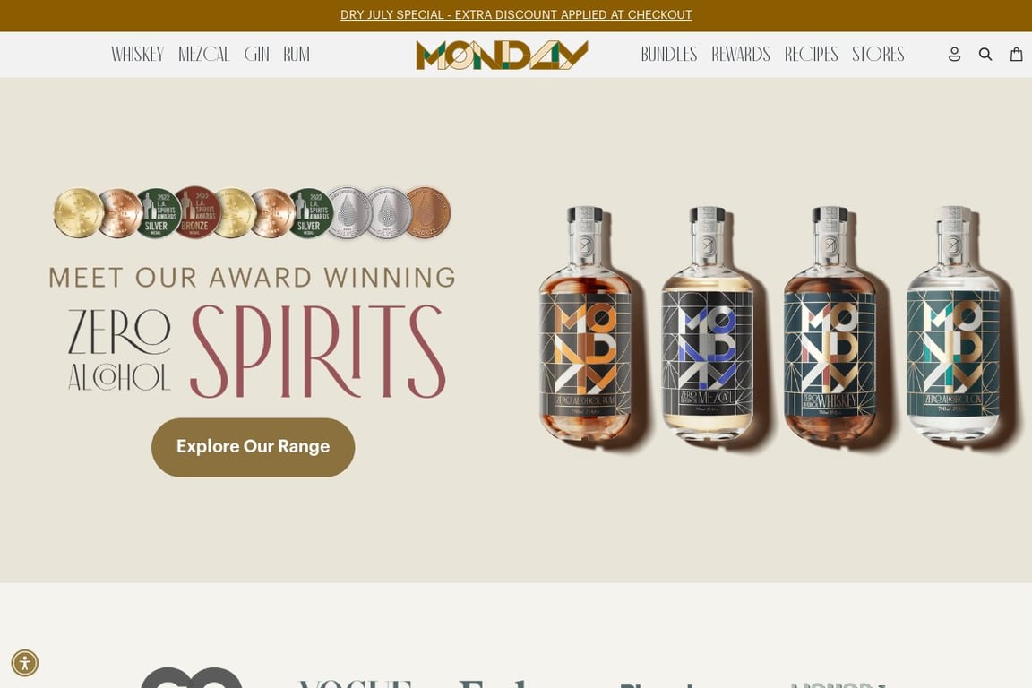 Drink Monday Inc. homepage