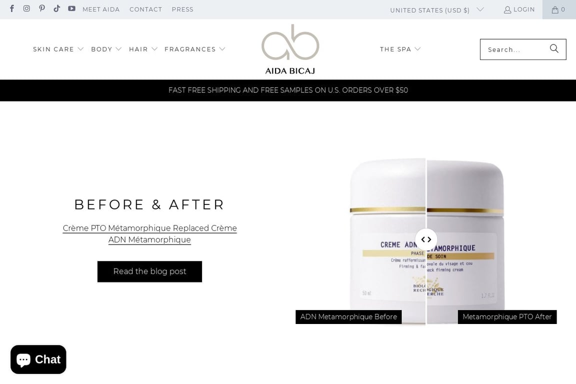 Aida Bicaj homepage