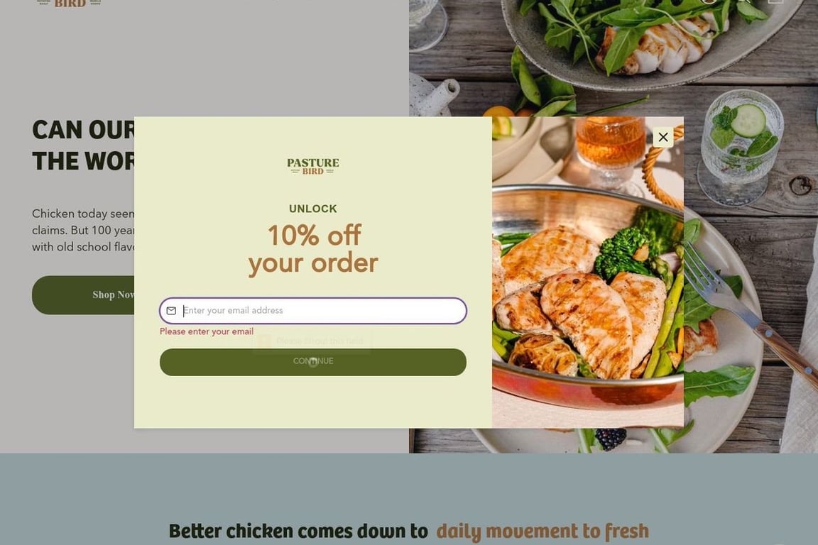 Pasturebird homepage