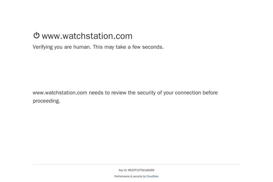 Watch Station homepage