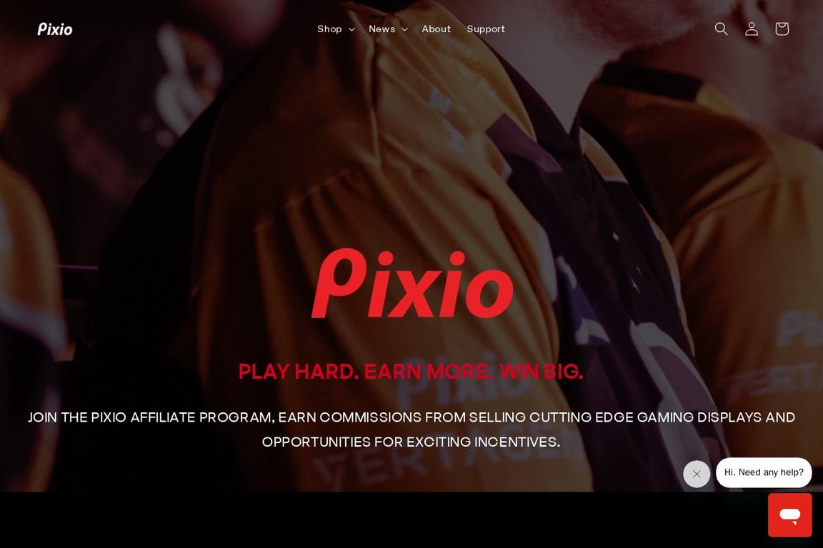 Pixio USA Inc homepage