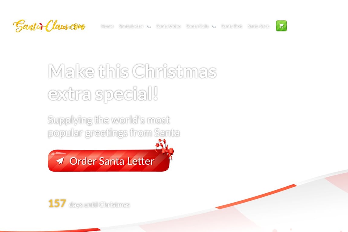 Santa-Claus.com homepage