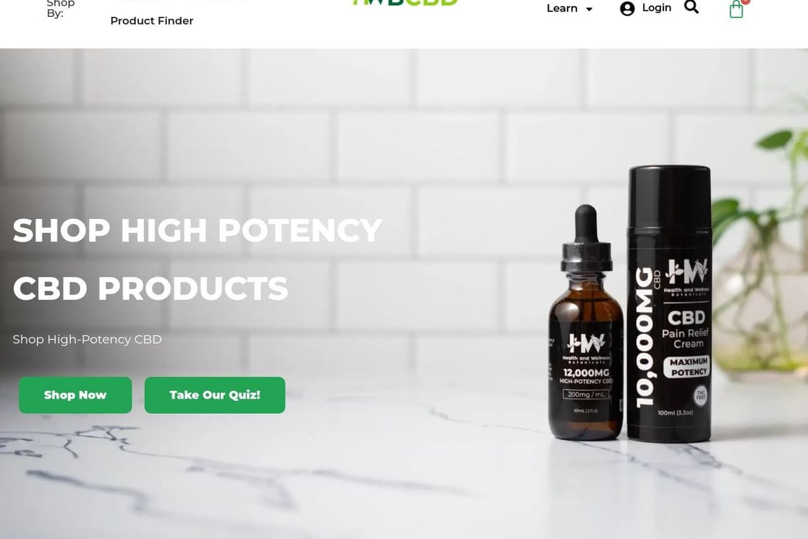 Health and Wellness Botanicals homepage