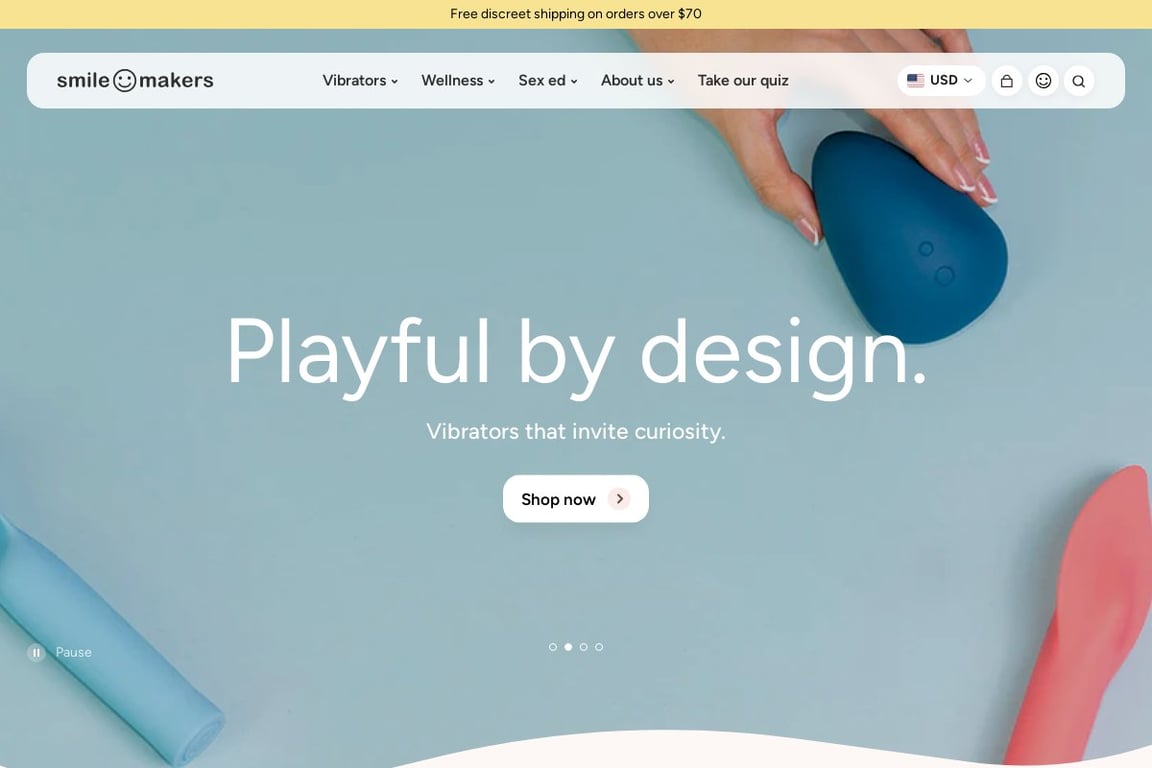 Smile Makers homepage