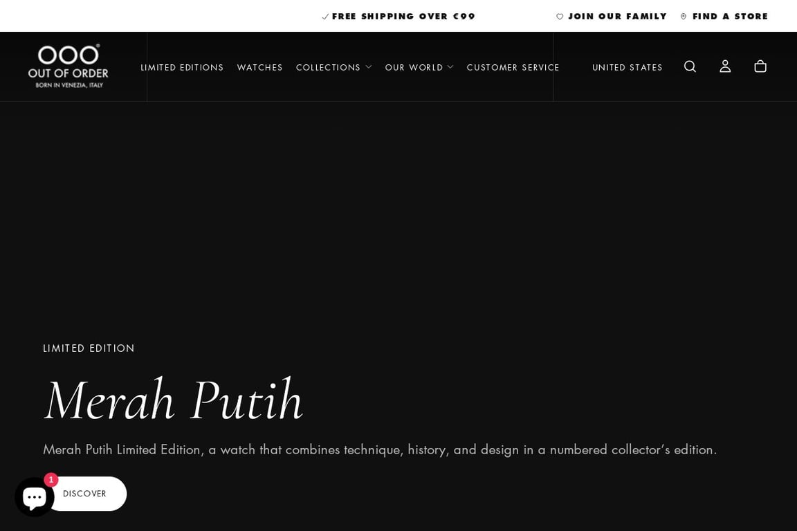 Out Of Order homepage