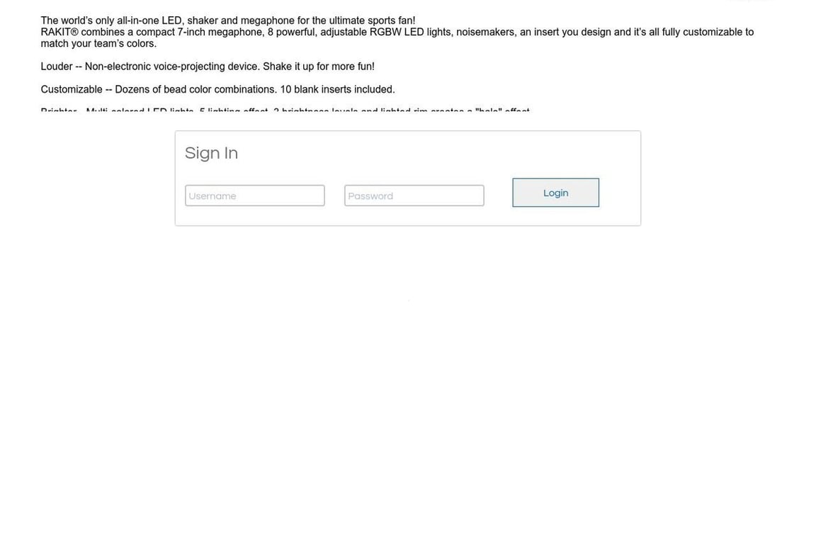 Rakit affiliate program signup page