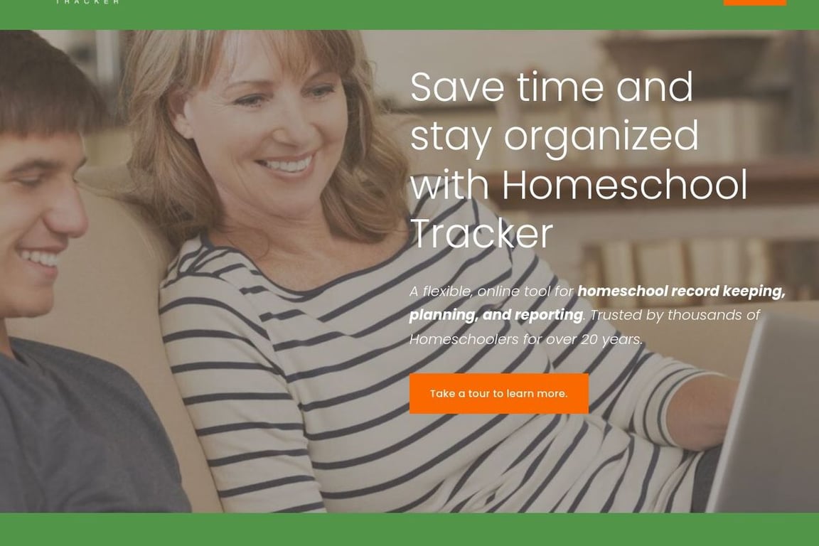 Homeschool Tracker homepage
