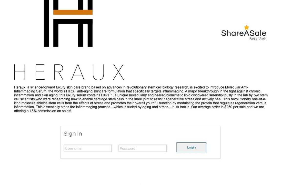 CarthroniX affiliate program signup page