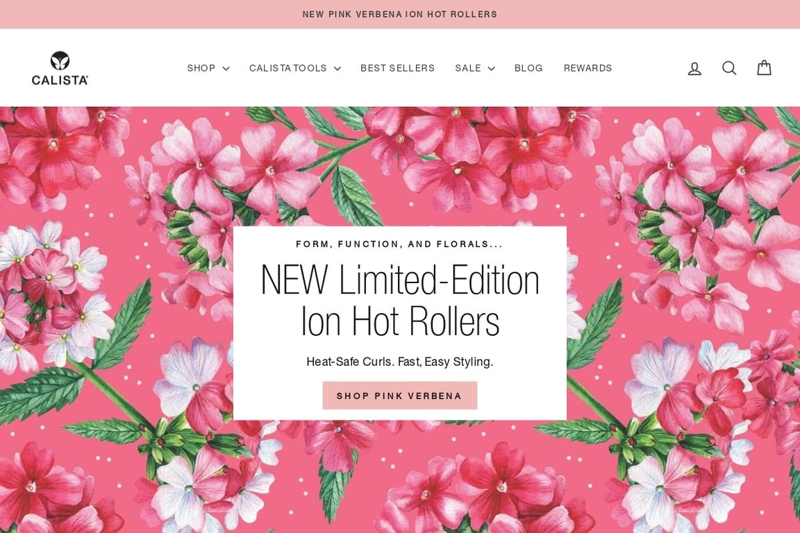 Calista Tools homepage