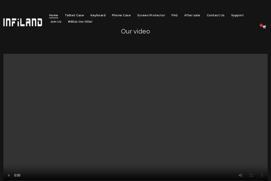 Infiland LLC homepage
