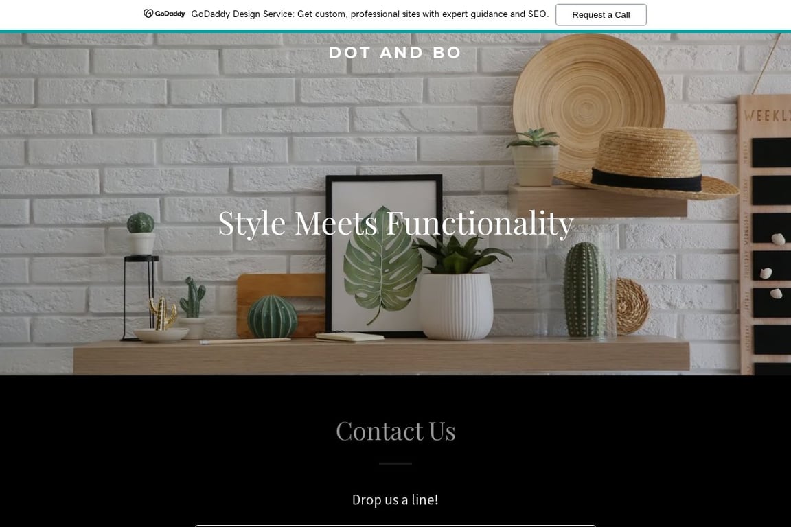 Dot & Bo homepage