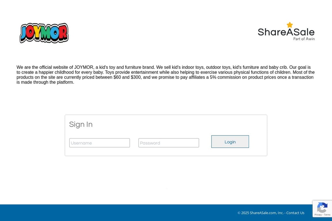 Rovsun affiliate program signup page