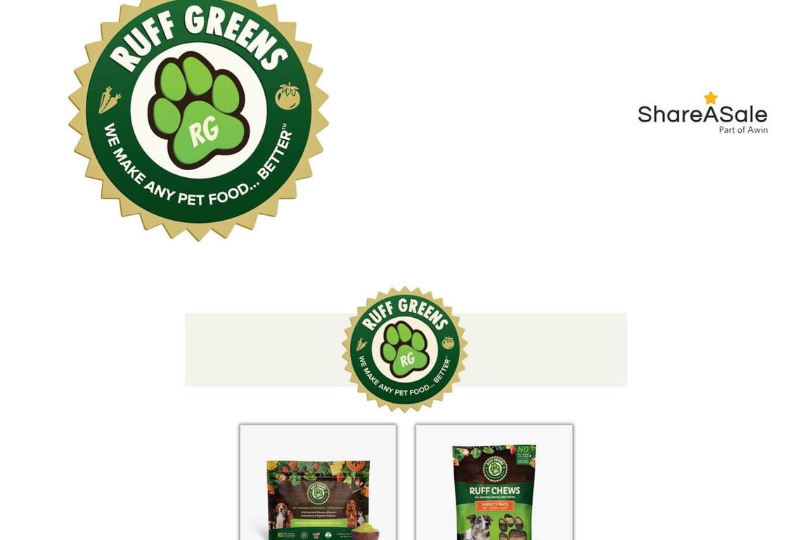 Ruff Greens affiliate program signup page