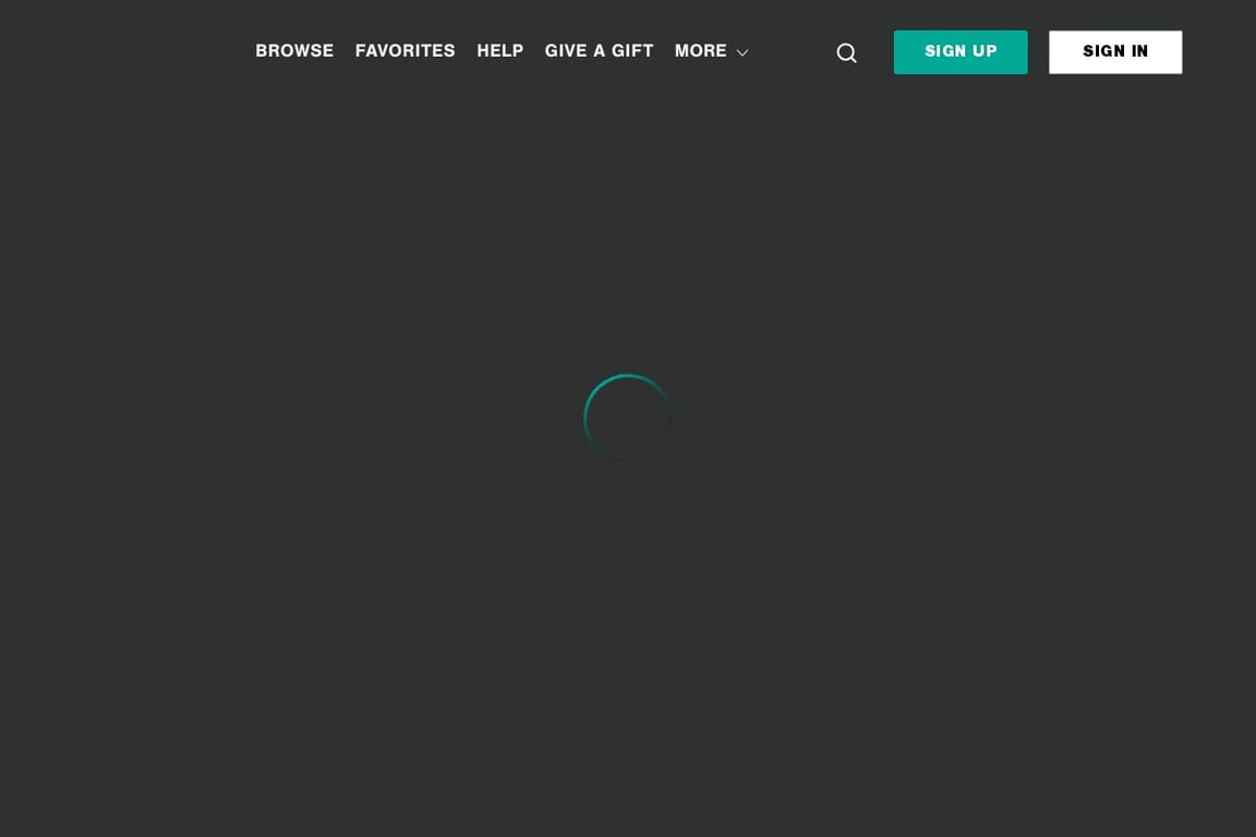 BroadwayHD homepage