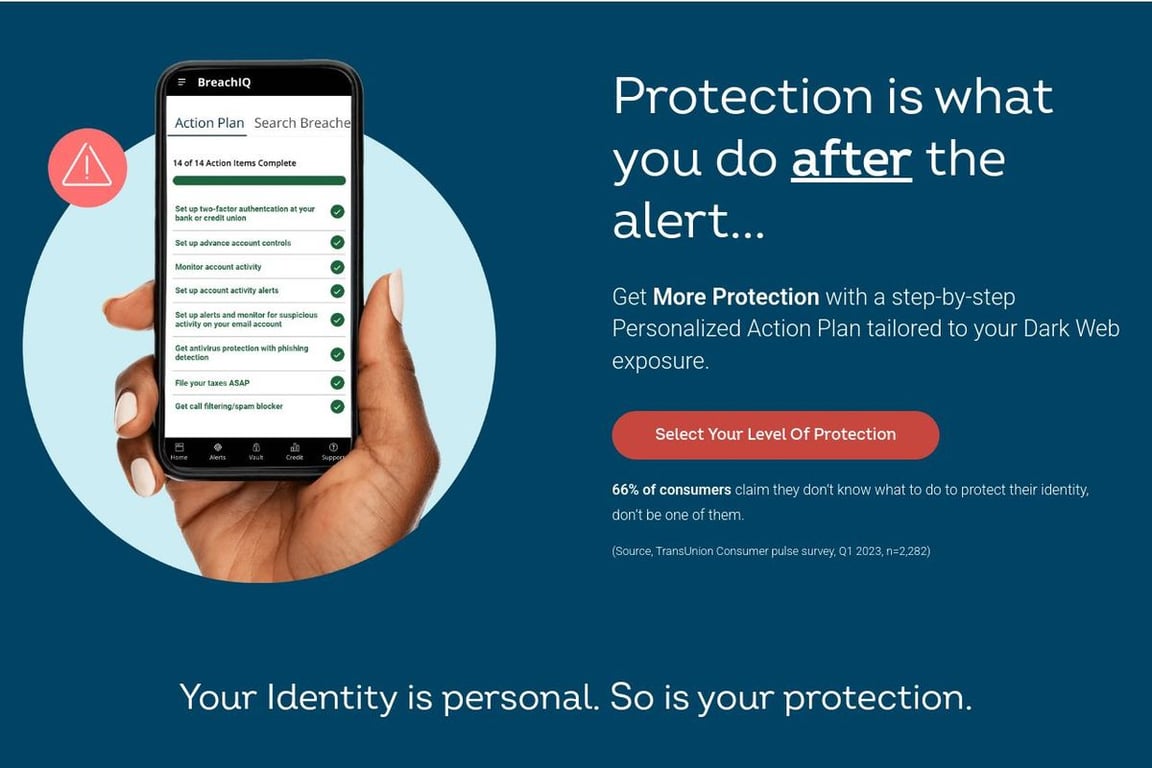 IdentityForce homepage