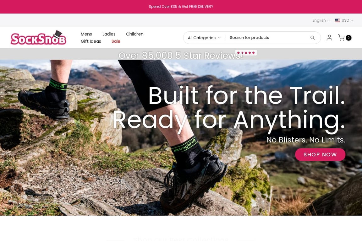 Sock Snob homepage