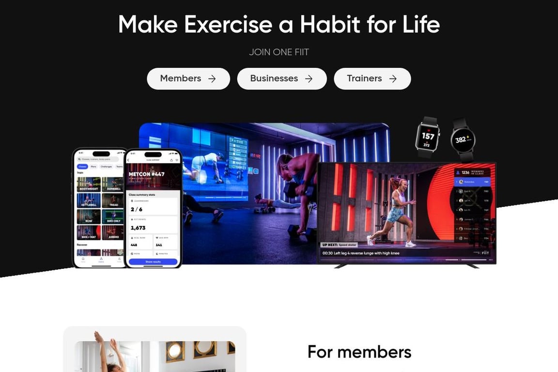 Fiit.tv homepage