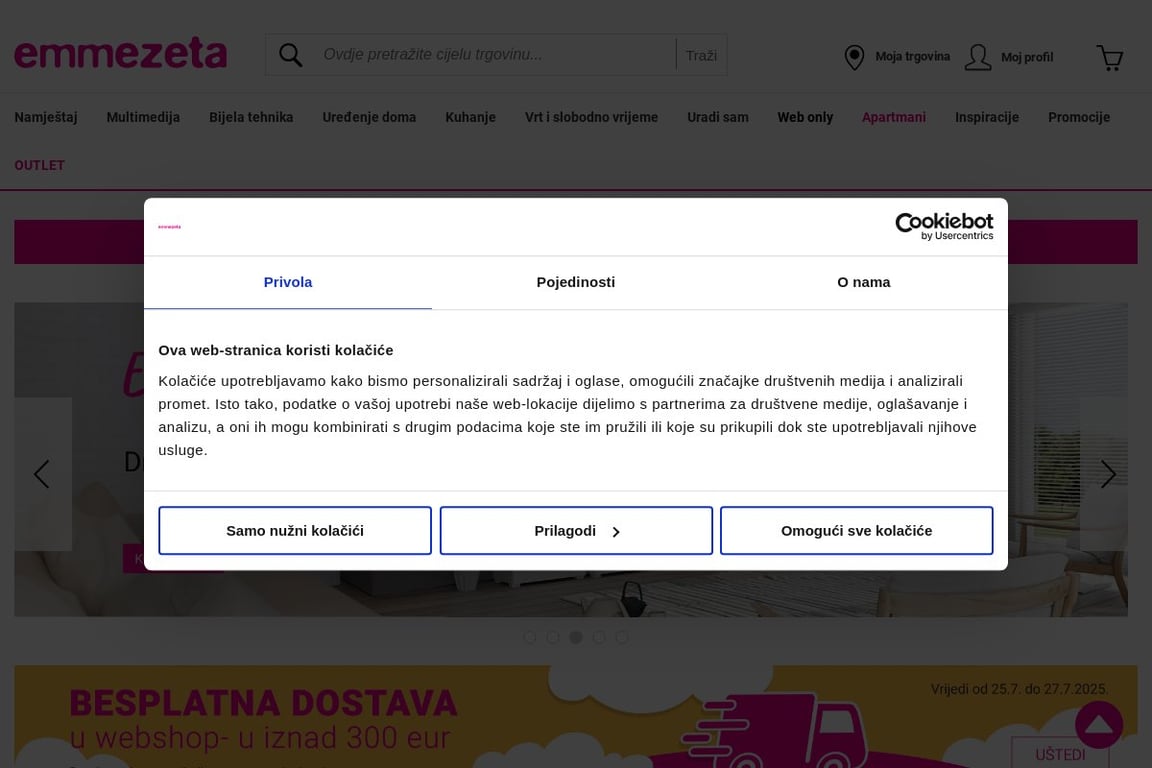 Emmezeta homepage